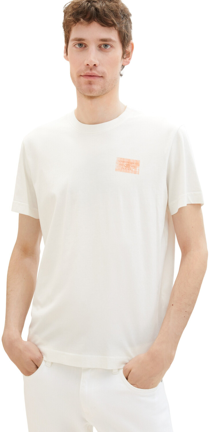 Tom 7,47 (1036431-10332) ab bei off € | T-Shirt white Tailor Print mit Preisvergleich