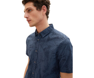 Tom Tailor Kurzarmhemd mit 29,99 Preisvergleich Palmenprint design big ab € (1036222-31800) tonal navy bei | leaf