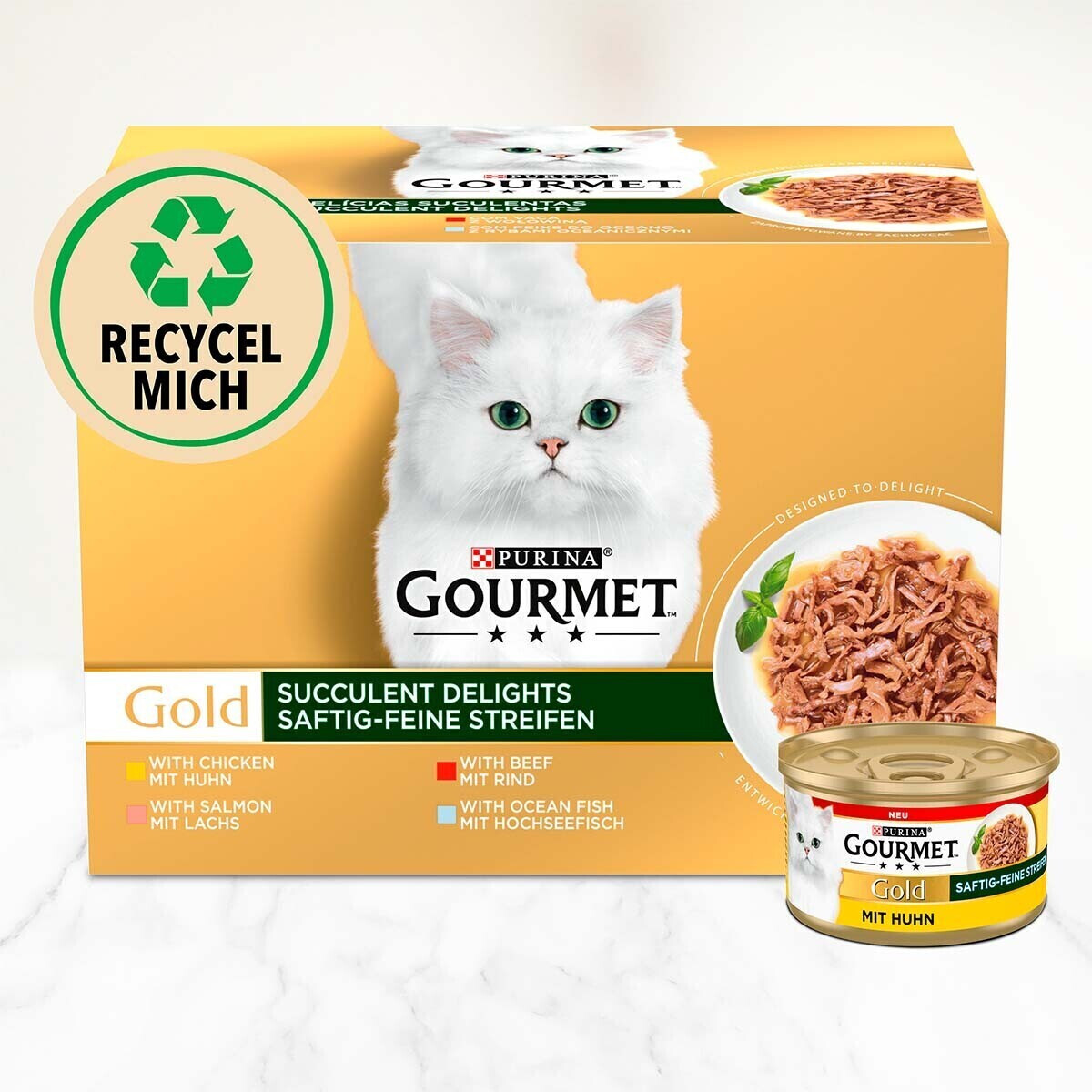 Gourmet cat food 96 sales