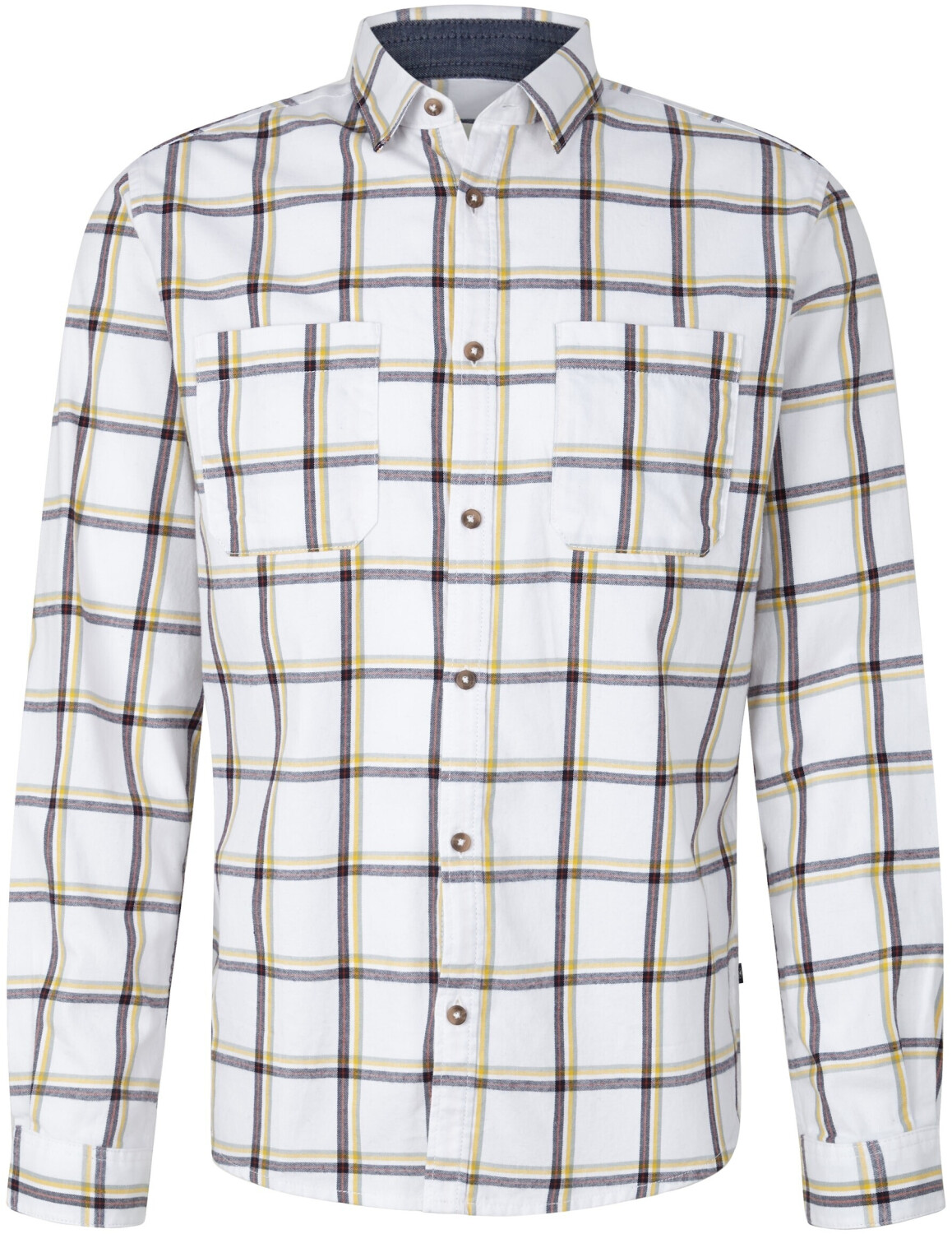 TOM TAILOR Herren Oxford-Hemd – Kurzarm, Regular Fit, Nachhaltige Baumwolle, Unifarben