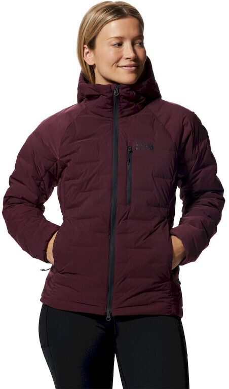 Mountain Hardwear Stretch Down Jacket Women cocoa red