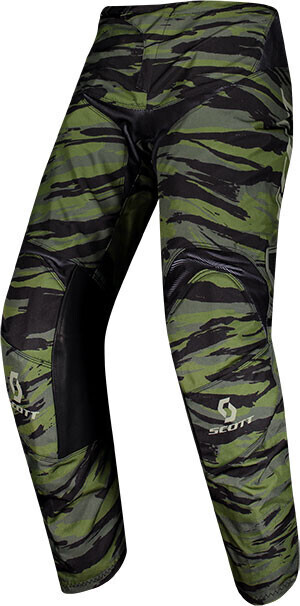 Scott Pantalon 350 Dirt Junior noir/vert