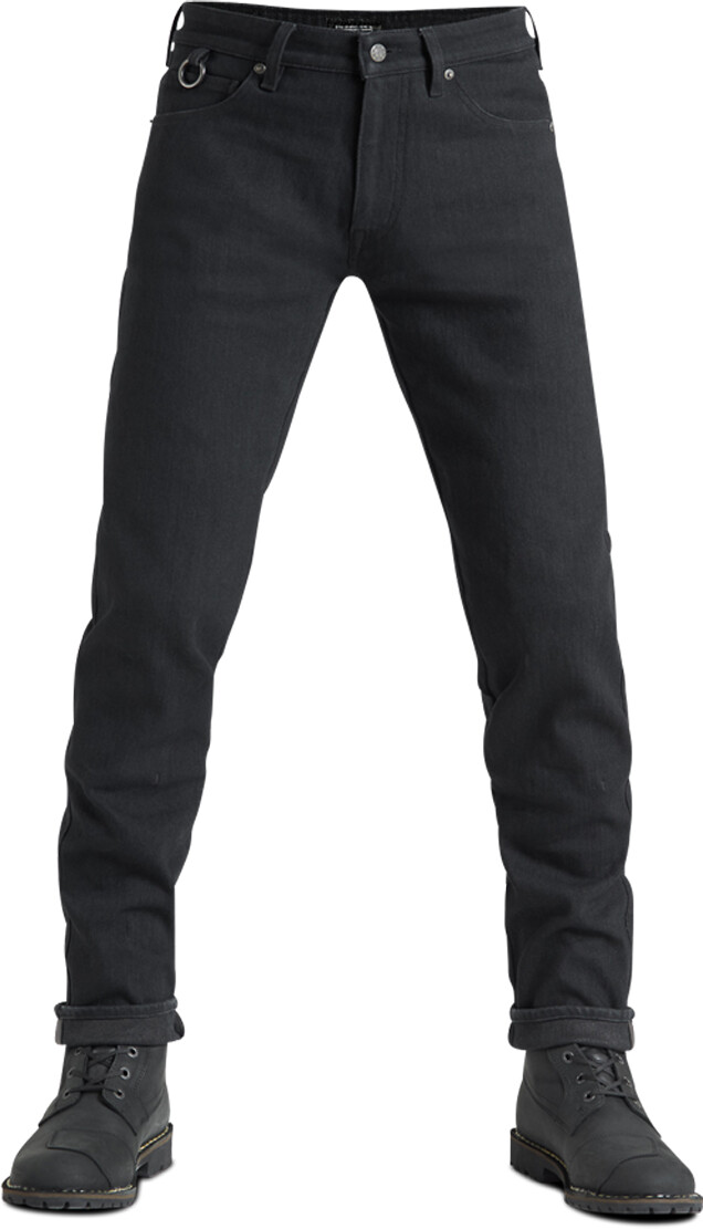 Pando moto Steel Black 02 Jeans black