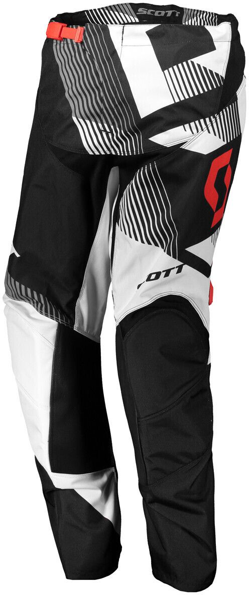 Photos - Motorcycle Clothing Scott Sports  350 Dirt Motocross Pants  black-white  2018