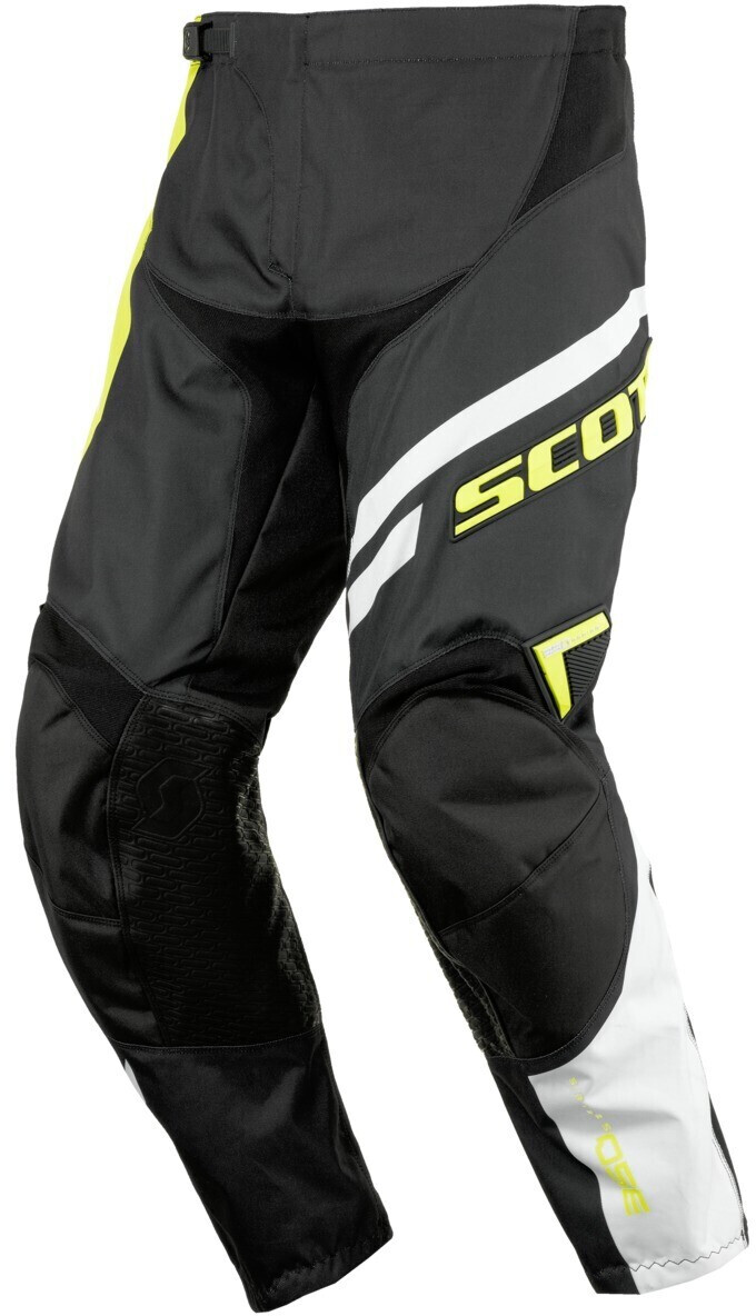 Photos - Motorcycle Clothing Scott Sports  350 Track Junior Motocross Pants black/white/gelb 