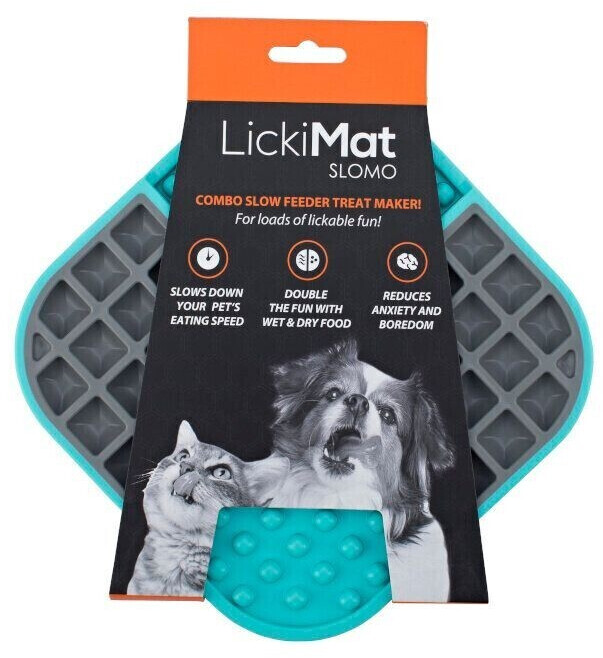 LickiMat Tapis de léchage turquoise LickiMat Tapis de léchage turquoise