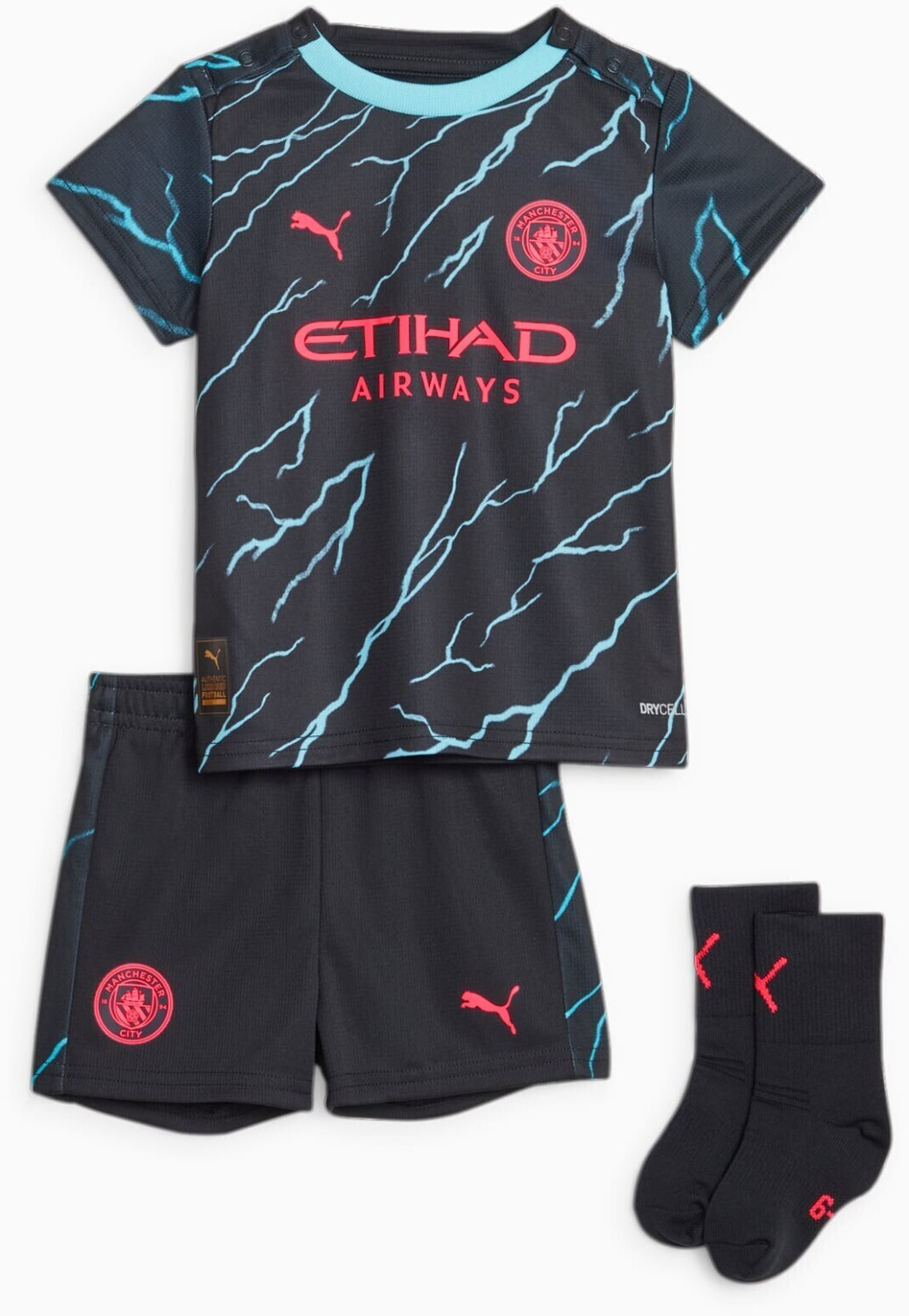 Photos - Football Kit Puma Manchester City Baby Kit 3rd /2024  2023