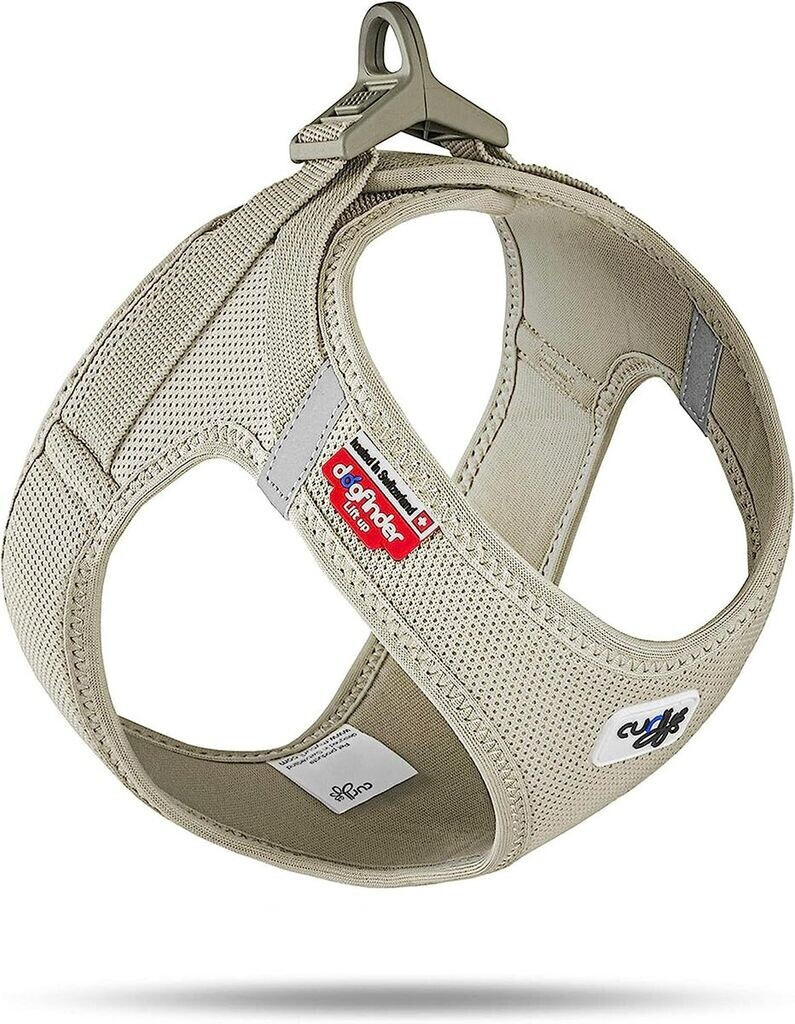 Curli Clasp Vest Harness Cord tan XS (9114701)