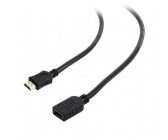SHULIANCABLE Cable Alargador HDMI, Prolongador HDMI Macho a Hembra