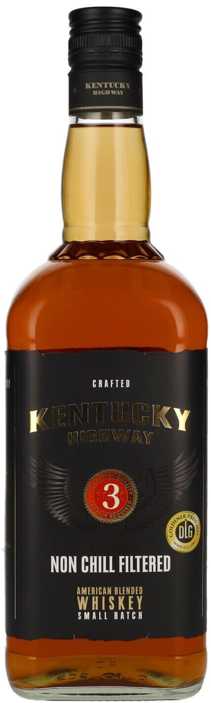 Kentucky Vintage Highway Crafted Kentucky Blended Whisky 1l 40%