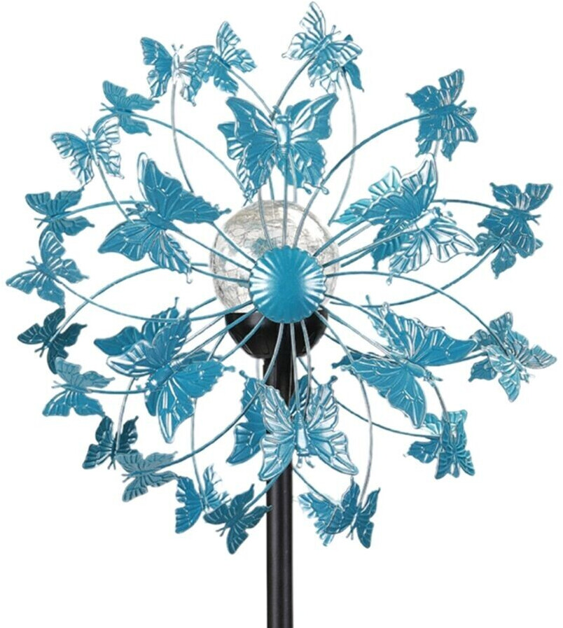 Northpoint LED Solar Windspiel Mit Dämmerungssensor - 8h Beleuchtung Für Garten & Balkon