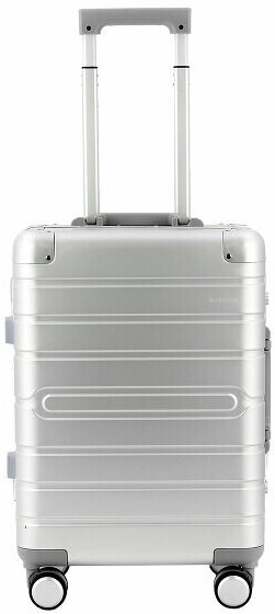 Alumaxx Gravity 4-Rollen-Trolley 55 cm silver