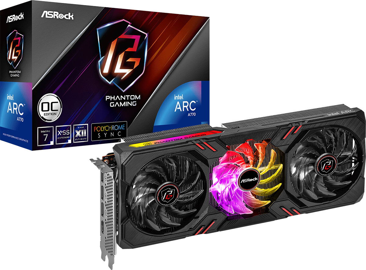 ASRock Arc A770 Phantom Gaming 16 Go OC