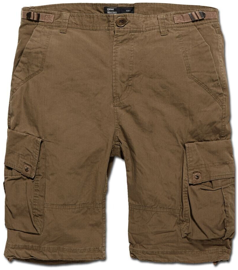 Vintage Industries Terrance Shorts dark Khaki