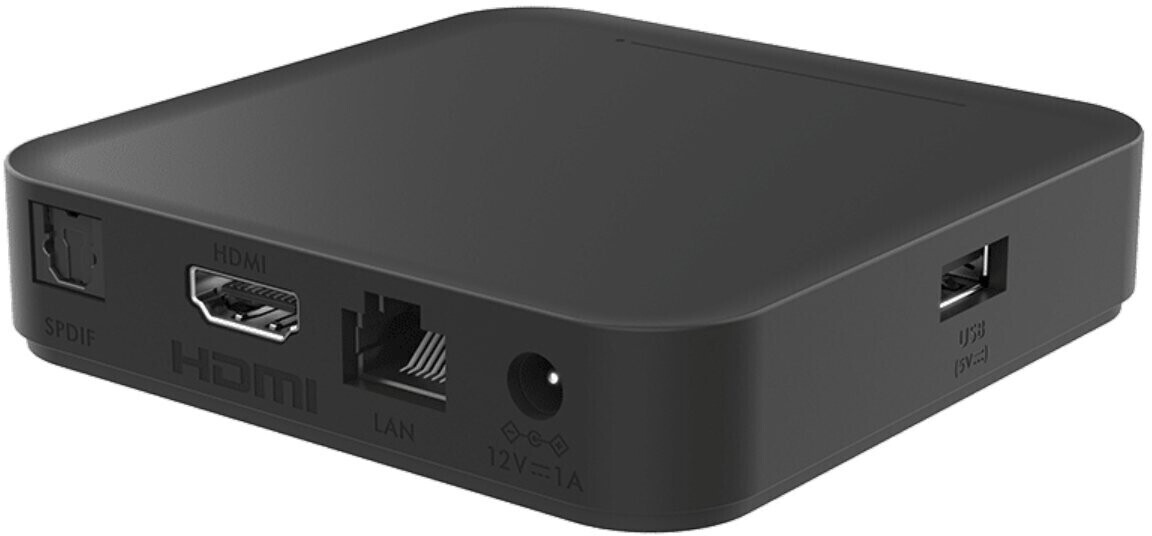 STRONG - ADNROID TV BOX 9.0 NETFLIX COMANDI VOCALI LEAP-S3-nero