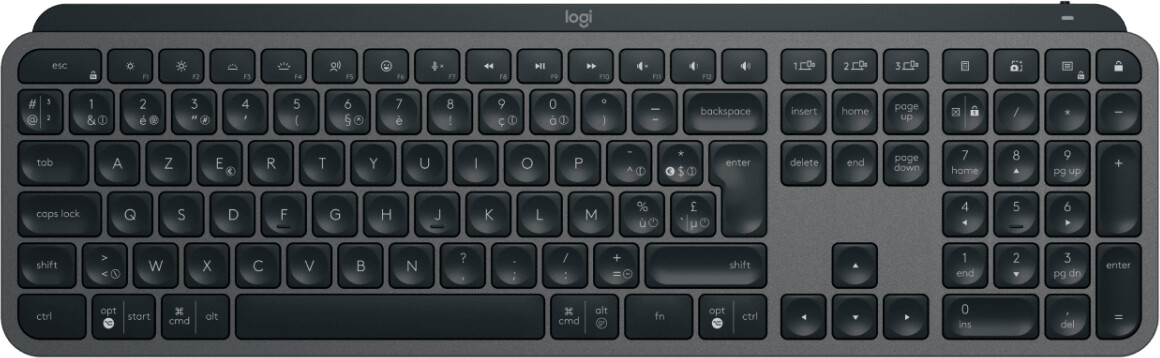 Logitech MX Keys S (BE) Graphite