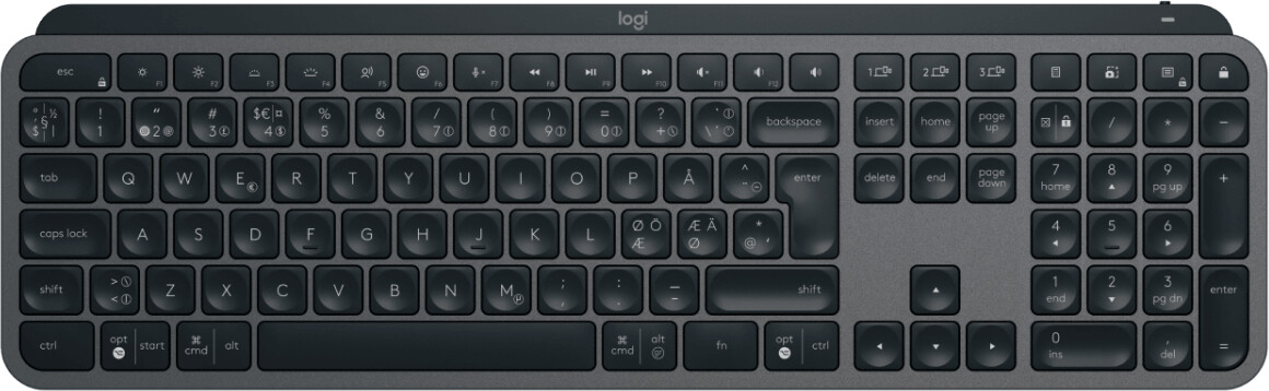 Logitech MX Keys S (Nordic) Graphite
