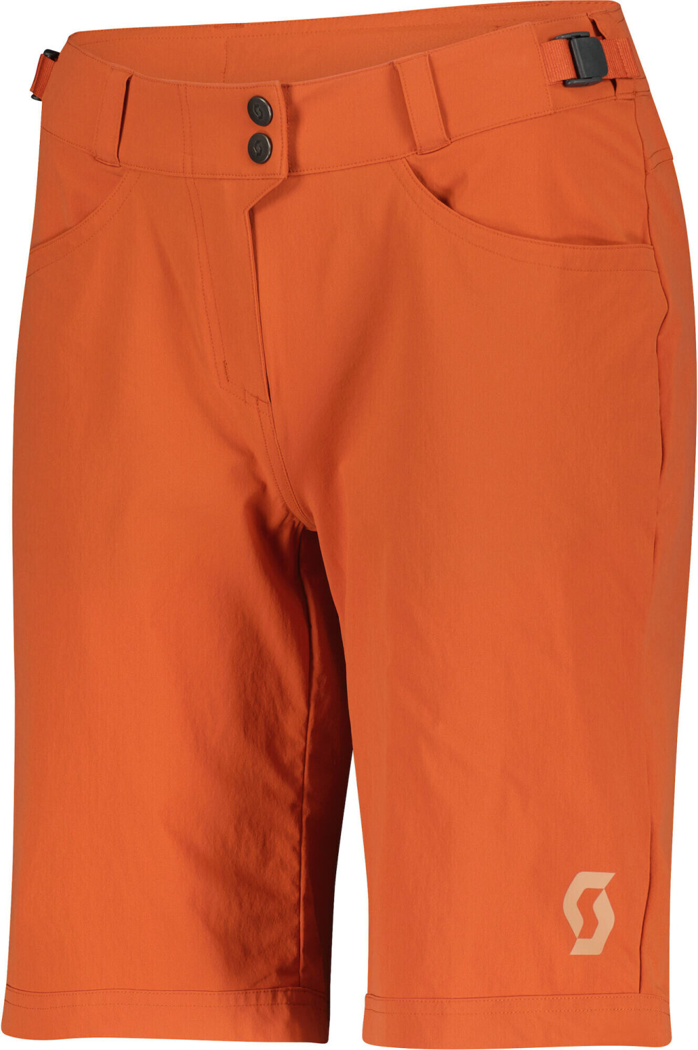 Scott Shorts W's Trail Flow With Pad braze orange