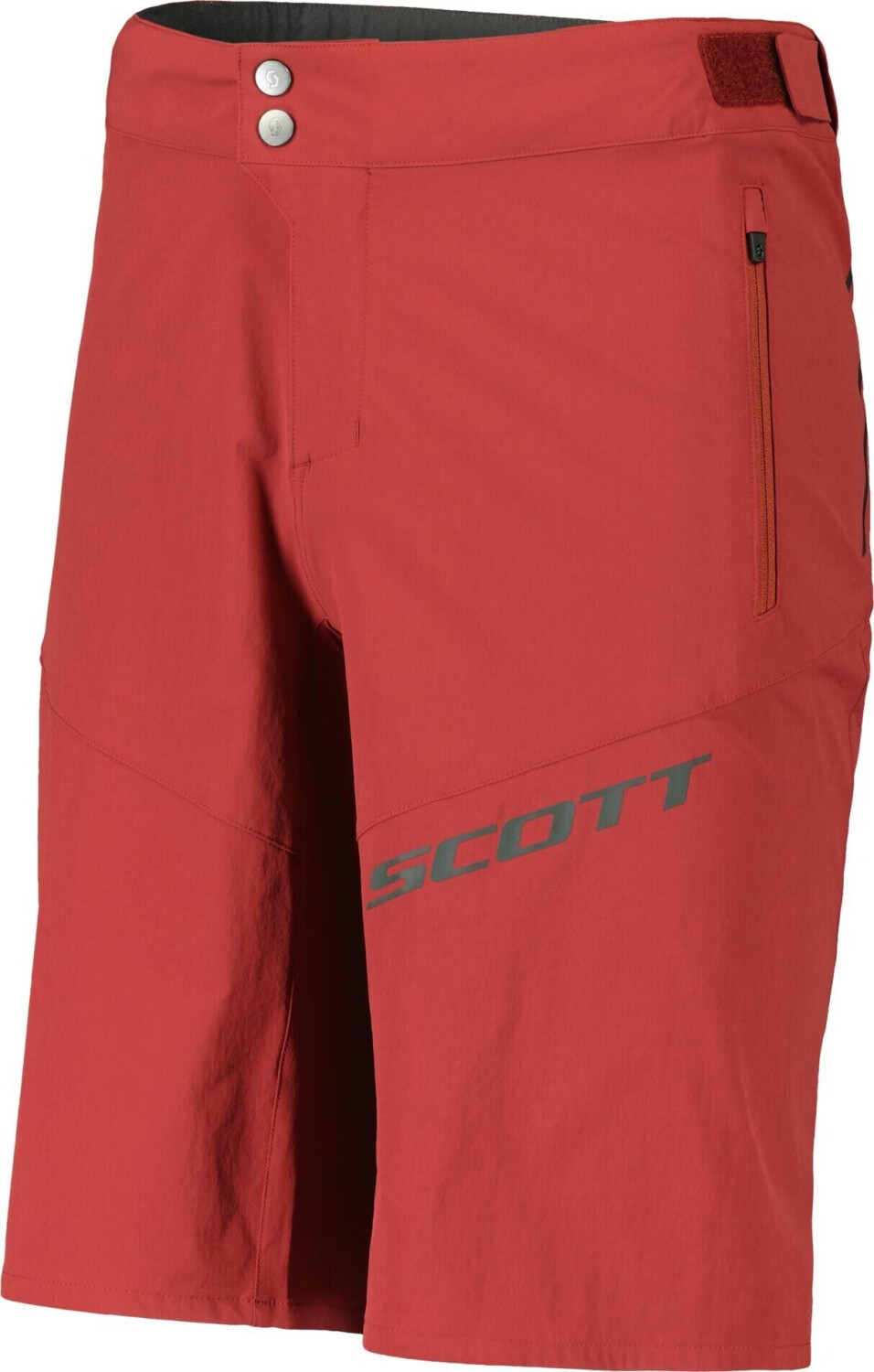 Scott Shorts M's Endurance With Pad tuscan red