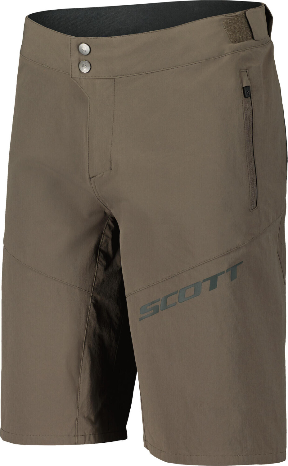 Scott Shorts M's Endurance With Pad shadow brown