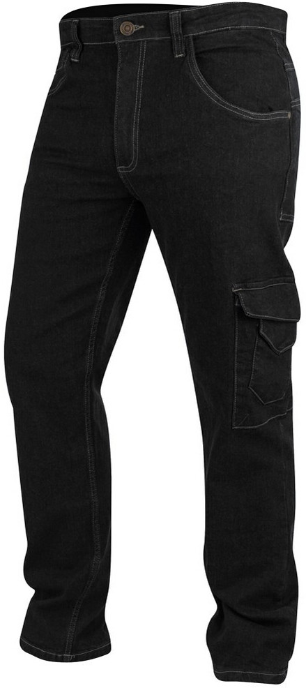 Lee Cooper Pants Trousers LCPNT239 Stretch Carpenter Jeans Black