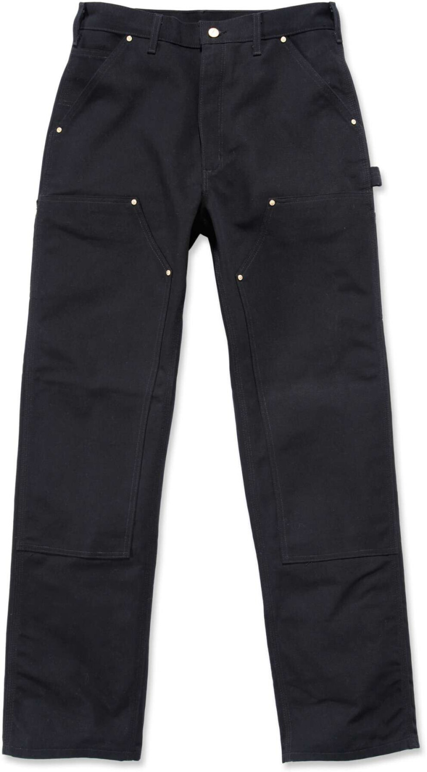 Carhartt Pants Firm Duck Double-Front Work Dungaree Black