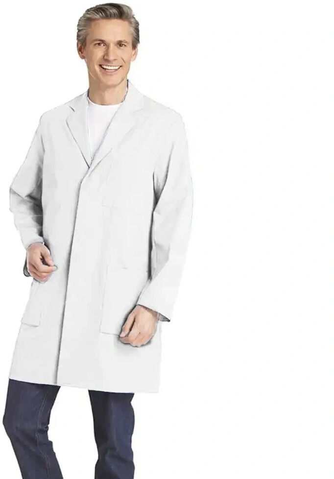 Leiber Man Mantel with Innentasche 12/492/01 white