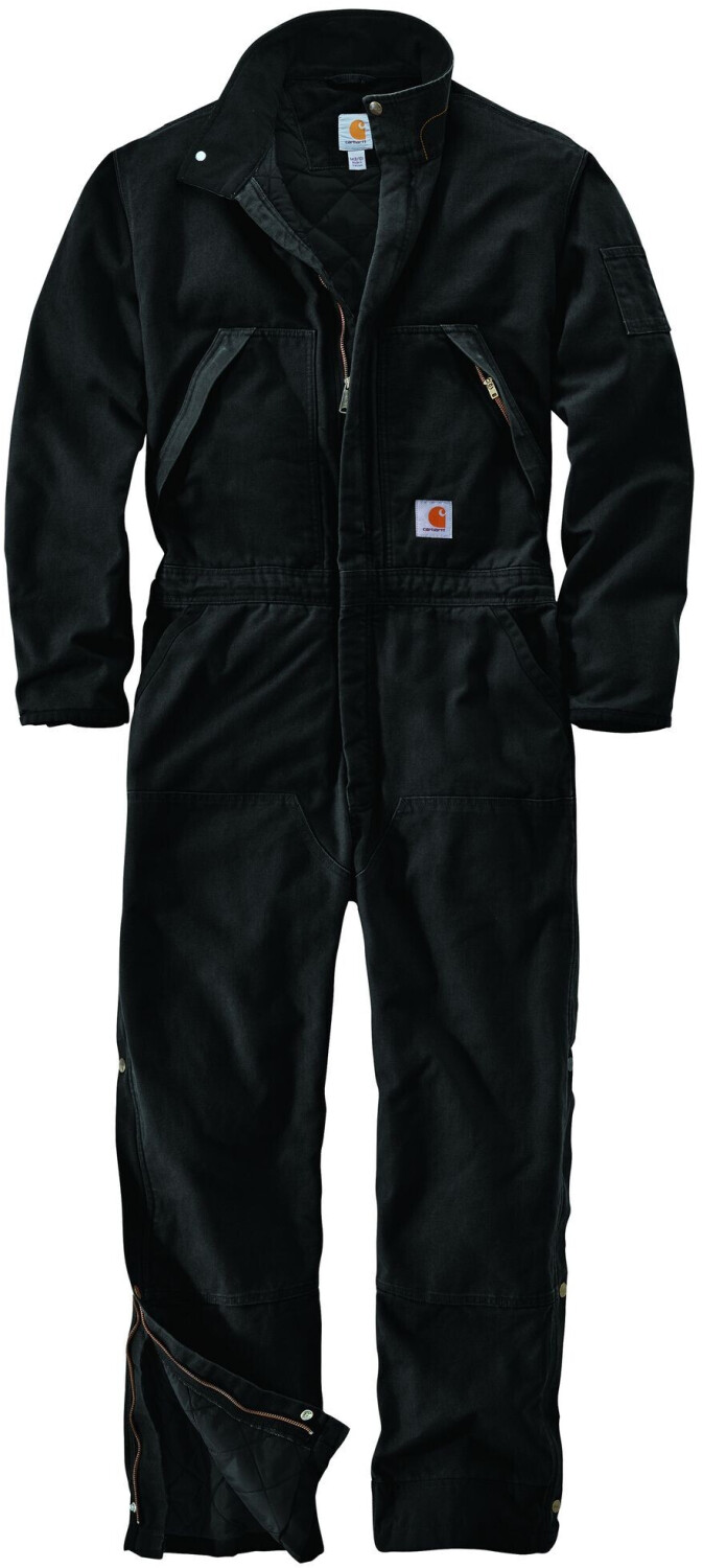 Carhartt Washed Duck Insulated Coverall Black