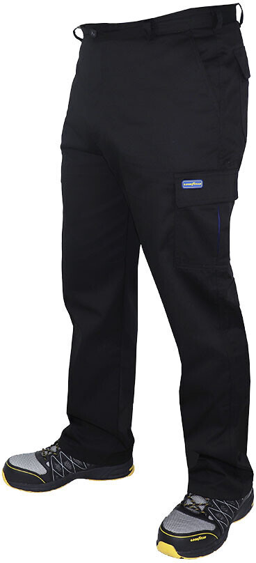 Goodyear Pants GYPNT001 Workwear Multi Pocket Pant Black