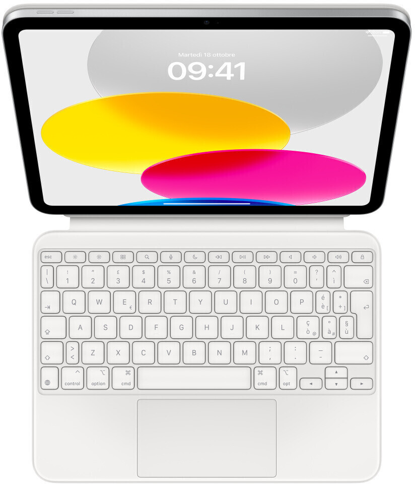 Apple Magic Clavier Folio blanc pour iPad (10th Generation) (IT)