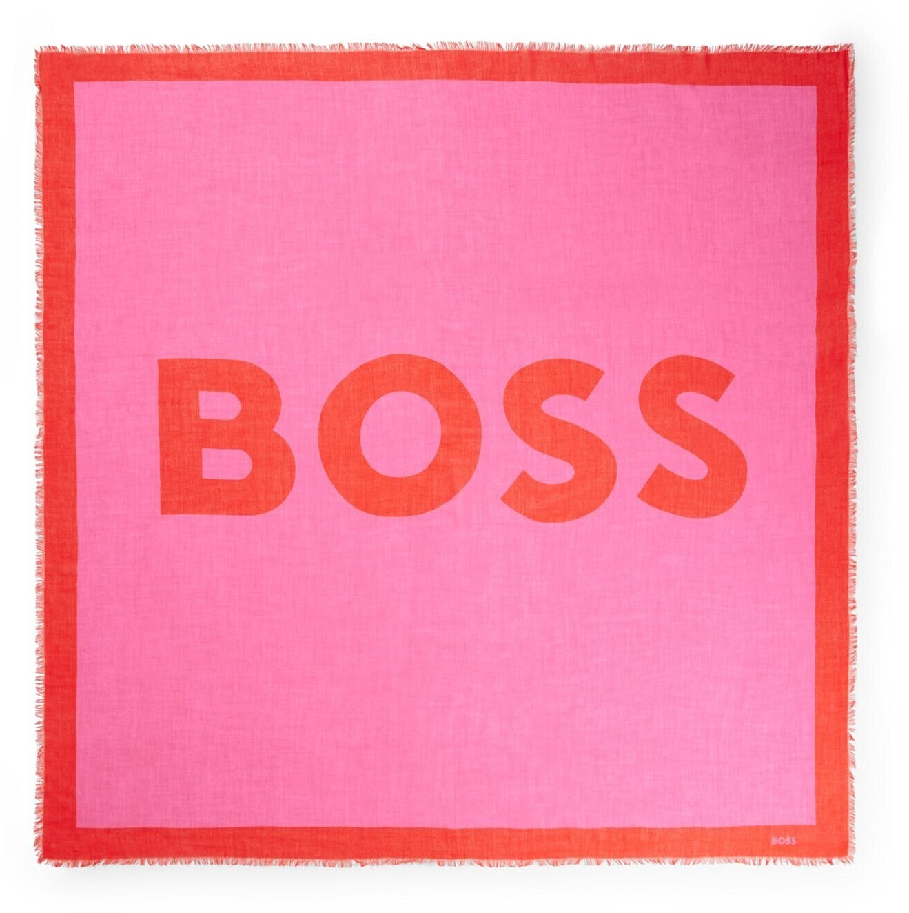 Quadratisches großem 52,99 | - Hugo 50497758 bei Tuch ONESI Logo-Print mit € ab Preisvergleich C-Laikyn_1 Style Pink Boss
