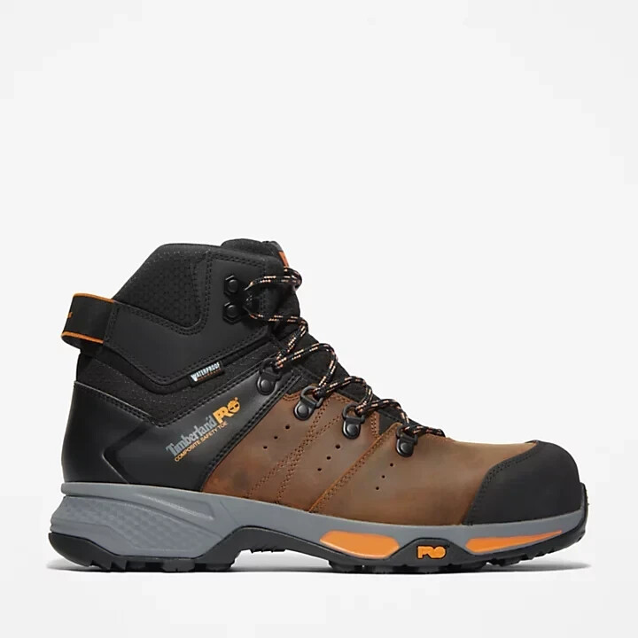 Timberland Pro Switchback Composite Toe Work Hiker Men brown