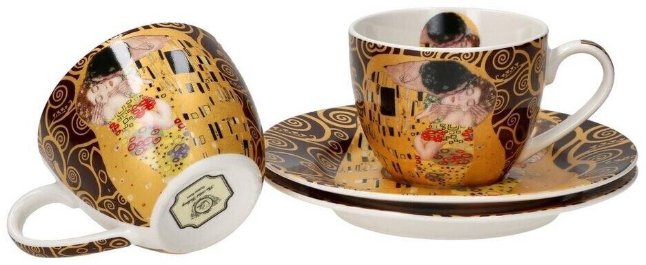 IMAGES D'ORIENT Geschenkset - 2 Orientalische Espressotassen Mit Metalldose