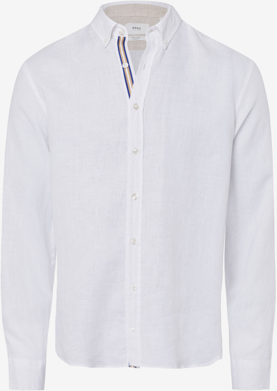 BRAX Herren Hemd Dirk S – Aus Reinem Leinen, Langärmlig, Sommerlicher Style Für Elegante Looks