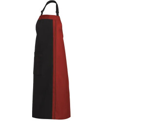 Dassy Latzschürze ca. 100 cm /2522/1002 black/red