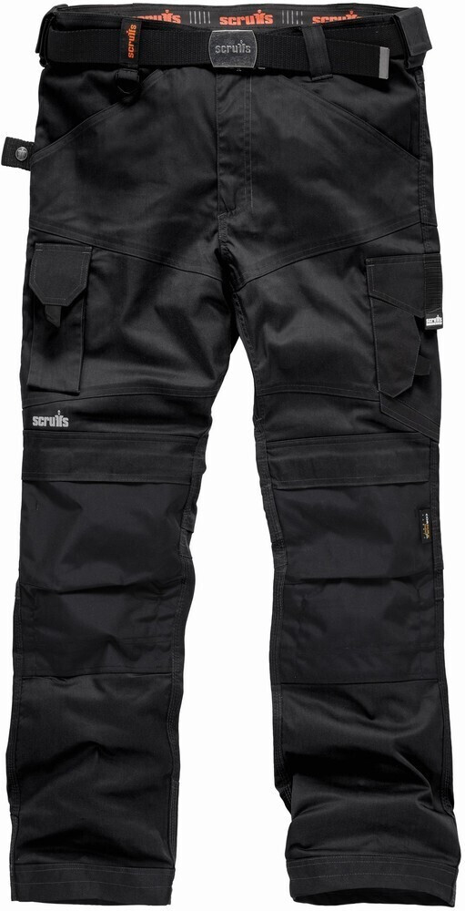 Dassy Pants Pants with holster pockets „Pro Flex“chwarz/Lang