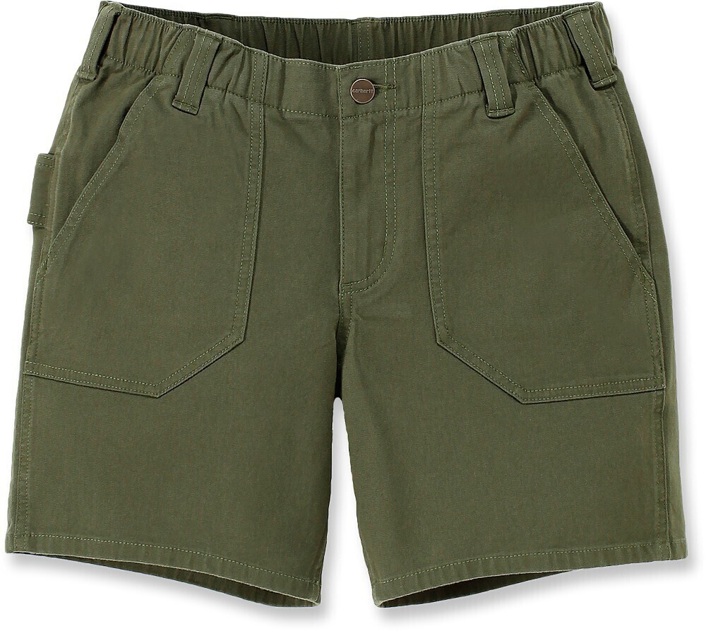 Fristads Lady Shorts Relaxed Fit Canvas Work Short Basil-W16/REG