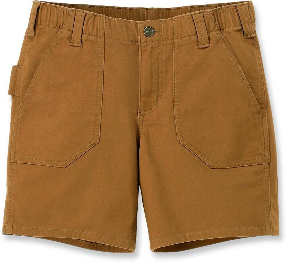 Snickers Lady Shorts Relaxed Fit Canvas Work Short Carhartt® Brown
