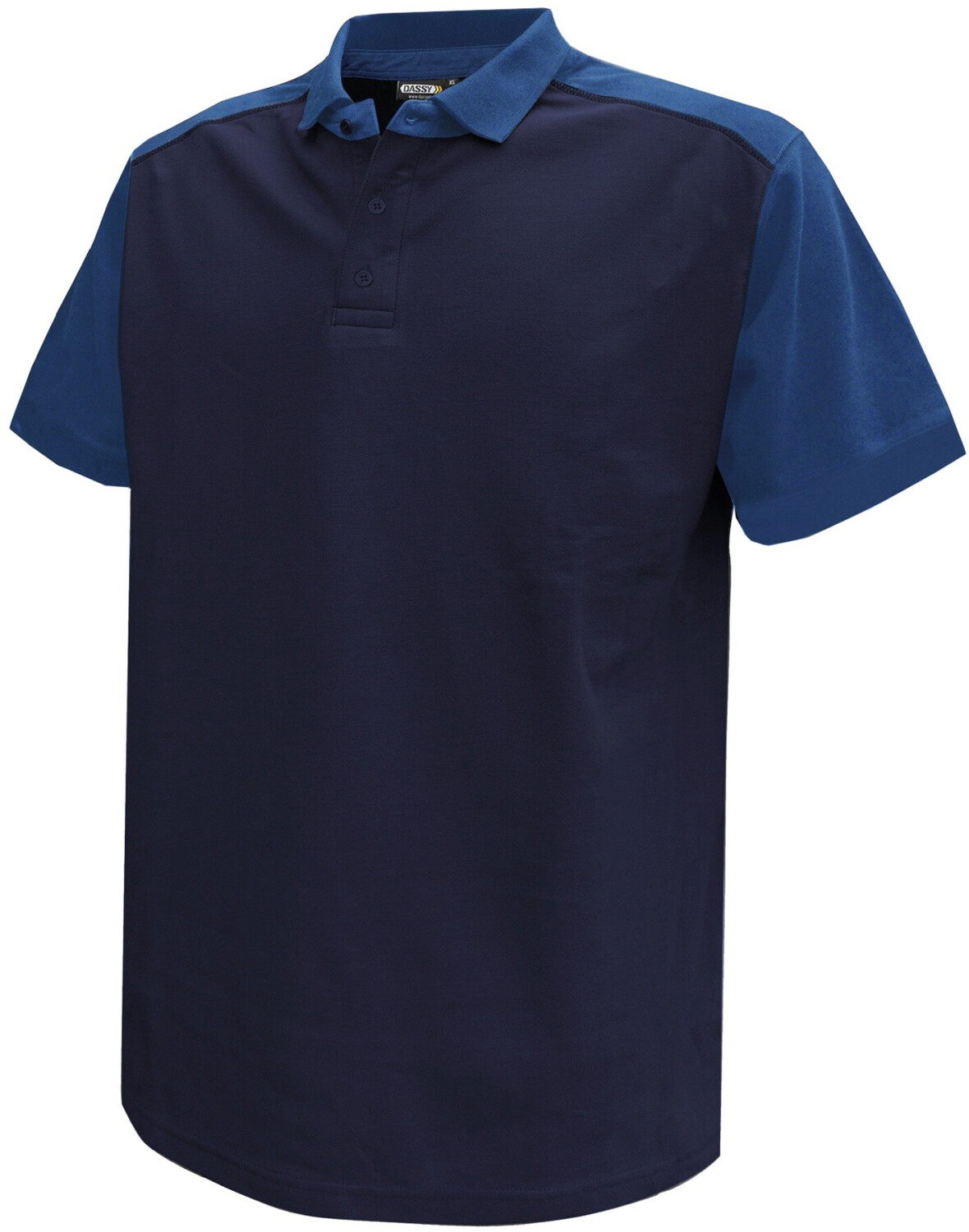 Snickers Zweifarbiges Poloshirt Cesar COSPA46 dark blue/Kornblue