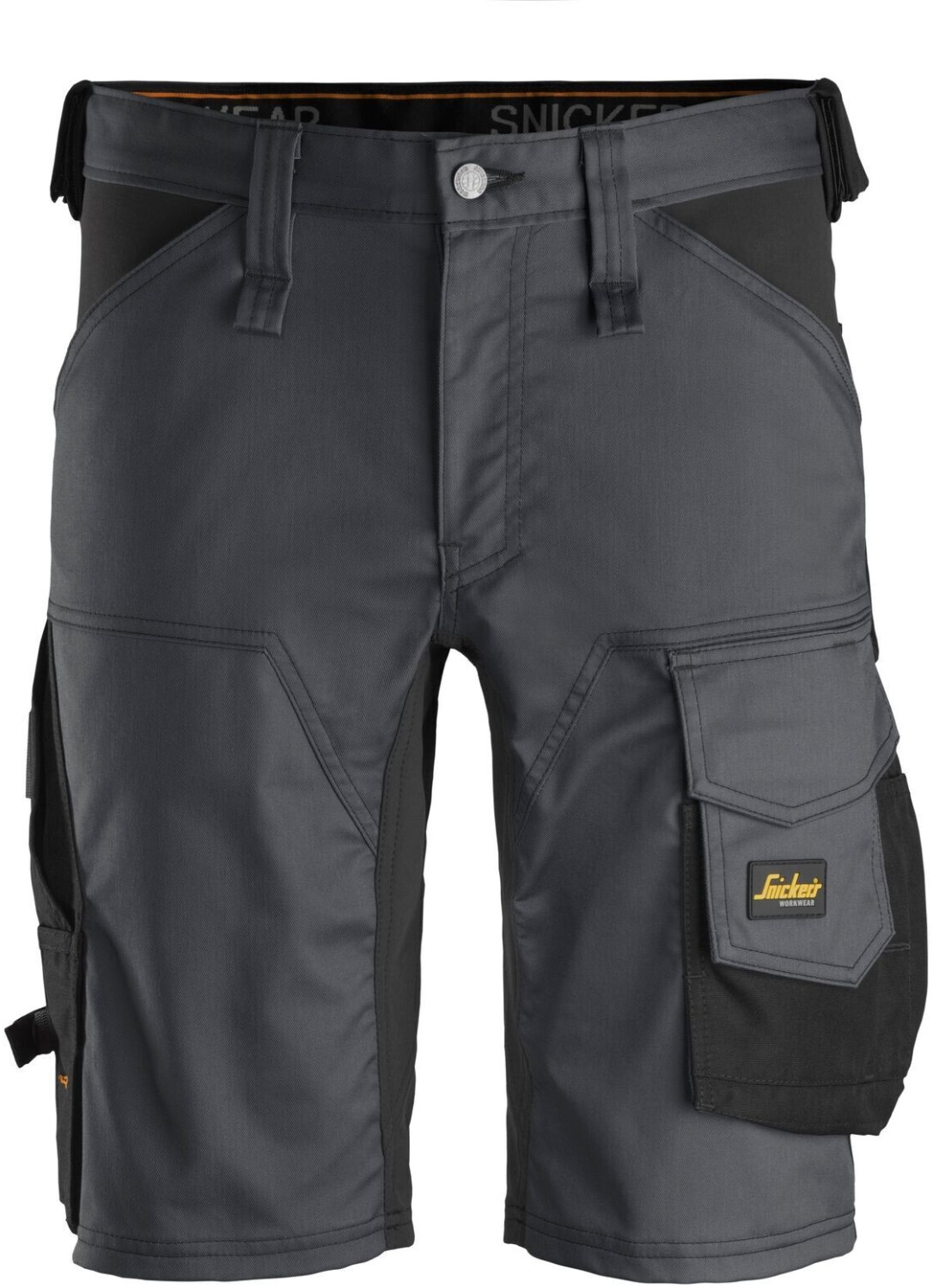 Snickers AllroundWork Stretch shorts stahlgrey/black