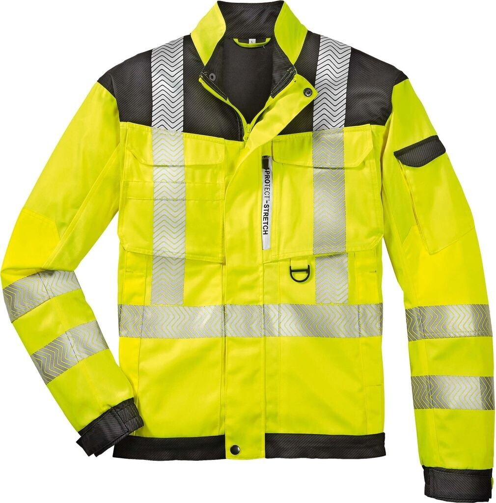 uvex Warnschutz-Bundjacke Kentucky Leuchtgelb/Grau