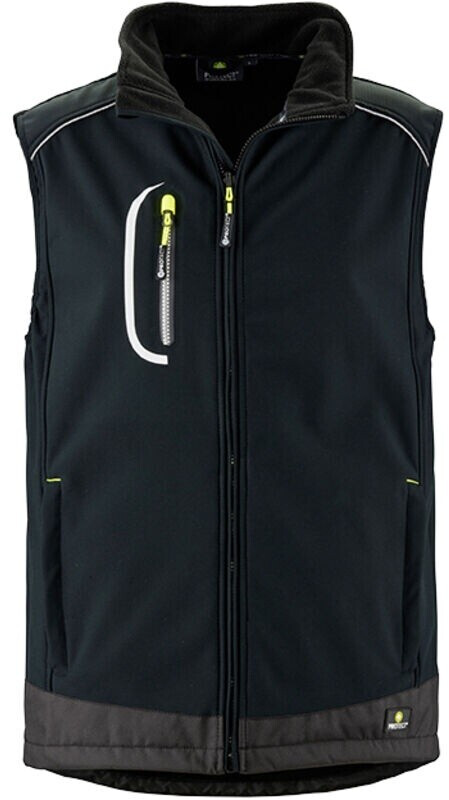 Snickers Wetterschutzoftshell-Weste Idaho Schwarz