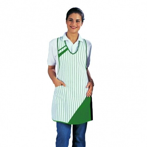 Leiber Latzschürze /738/08 green-I