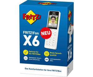 AVM FRITZ!Fon X6 Weiß ab 81,76 € (Februar 2024 Preise)