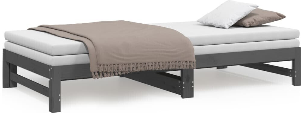 Photos - Bed VidaXL Daybed Extendable 2x 100x200cm  (823401)