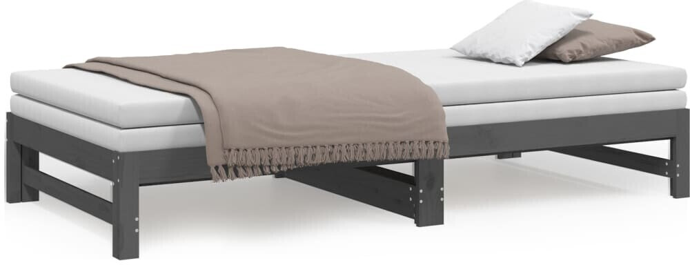 vidaXL Daybed Extendable 2x 100x200cm (823401)