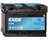 Exide EL700 12V EFB Autobatterie 70AH
