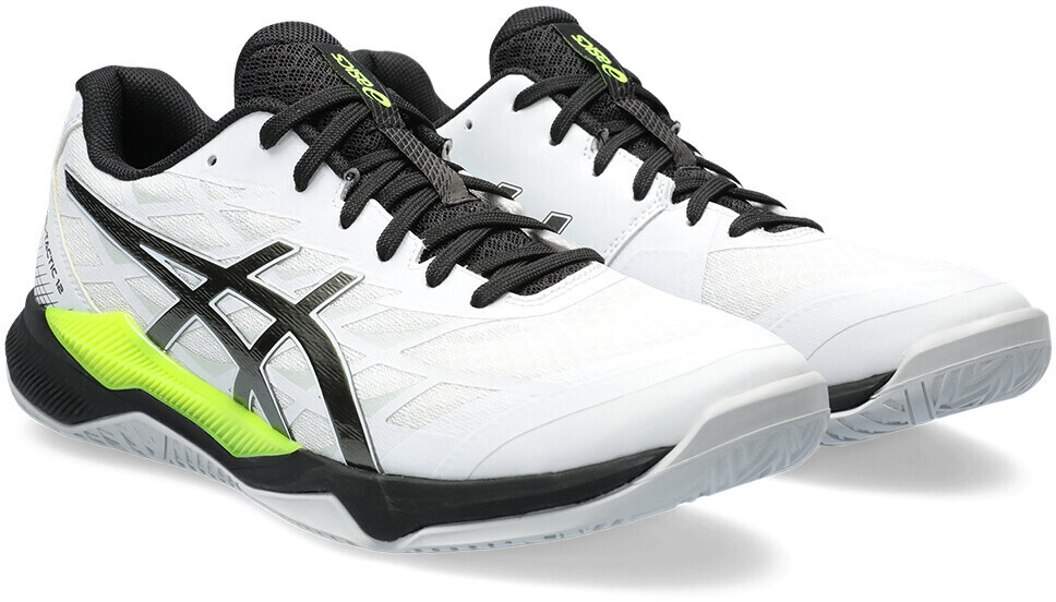 Asics Gel Tactic 12 1071A090 white gunmetal ab 98 00 Preisvergleich bei idealo