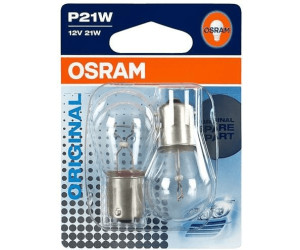 OSRAM Original 12V P21W halogen auxiliary light 7506-02B in double blister