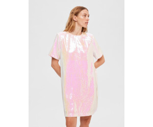 Selected SLFADELE SS SHORT DRESS D2 (16093152-4433666) bright white 1 ...